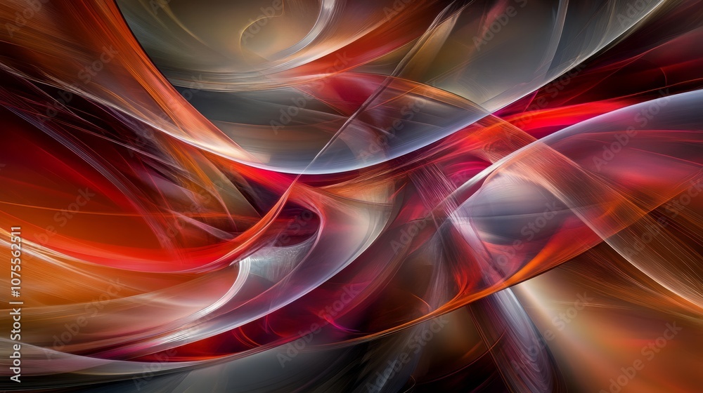 red glass abstract photo red glass abstract photo