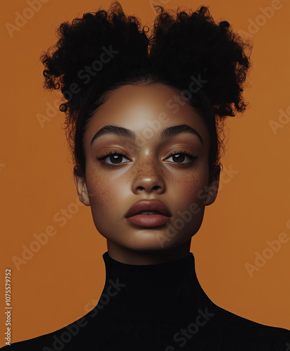African Amerrican woman portrait