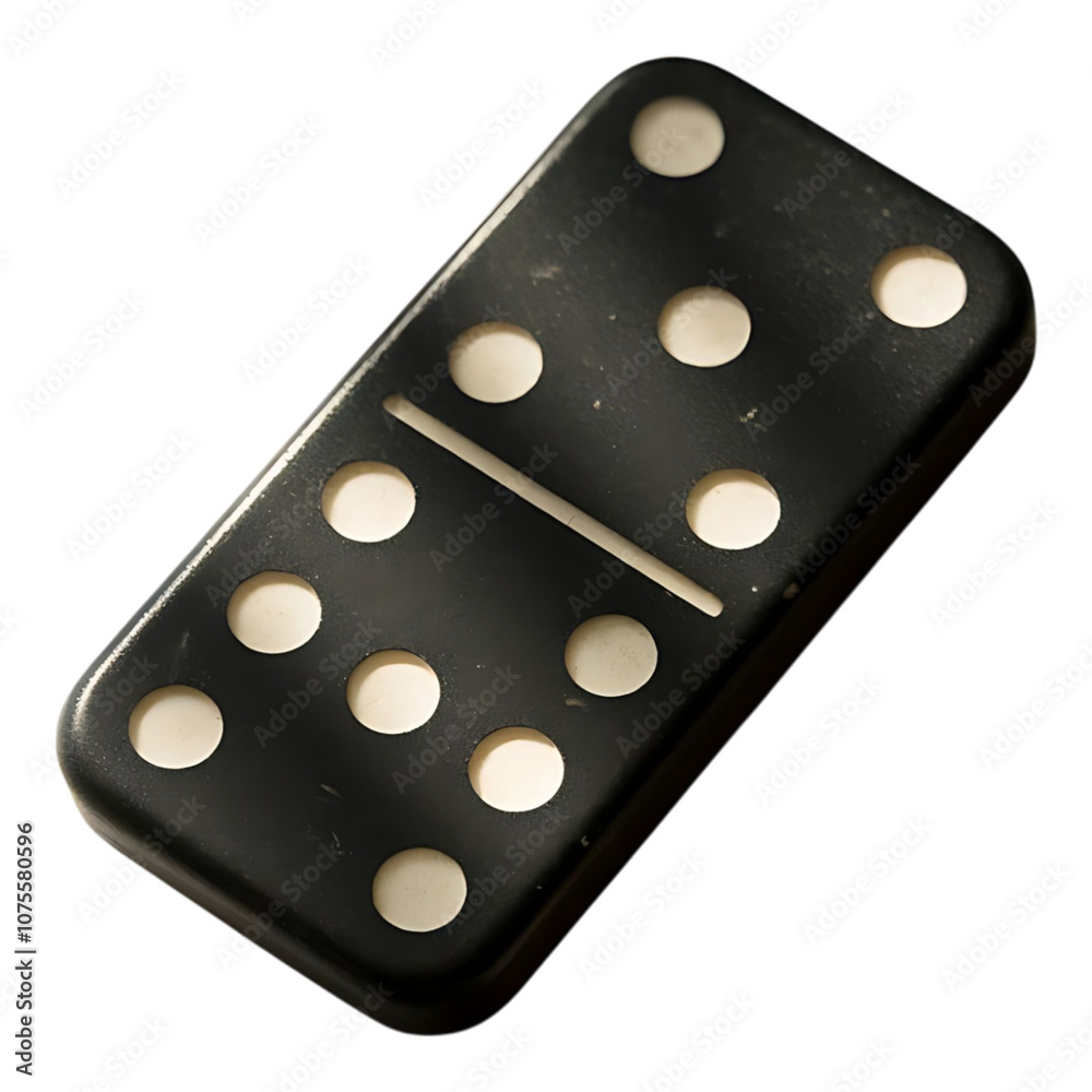 Domino Tile with Classic Black and White Design Domino Tile with Classic Black and White Design