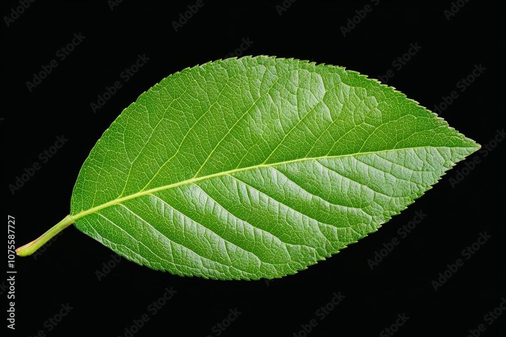 Obraz premium Close-up of a flowering strawberry plant. Beautiful simple AI generated image
