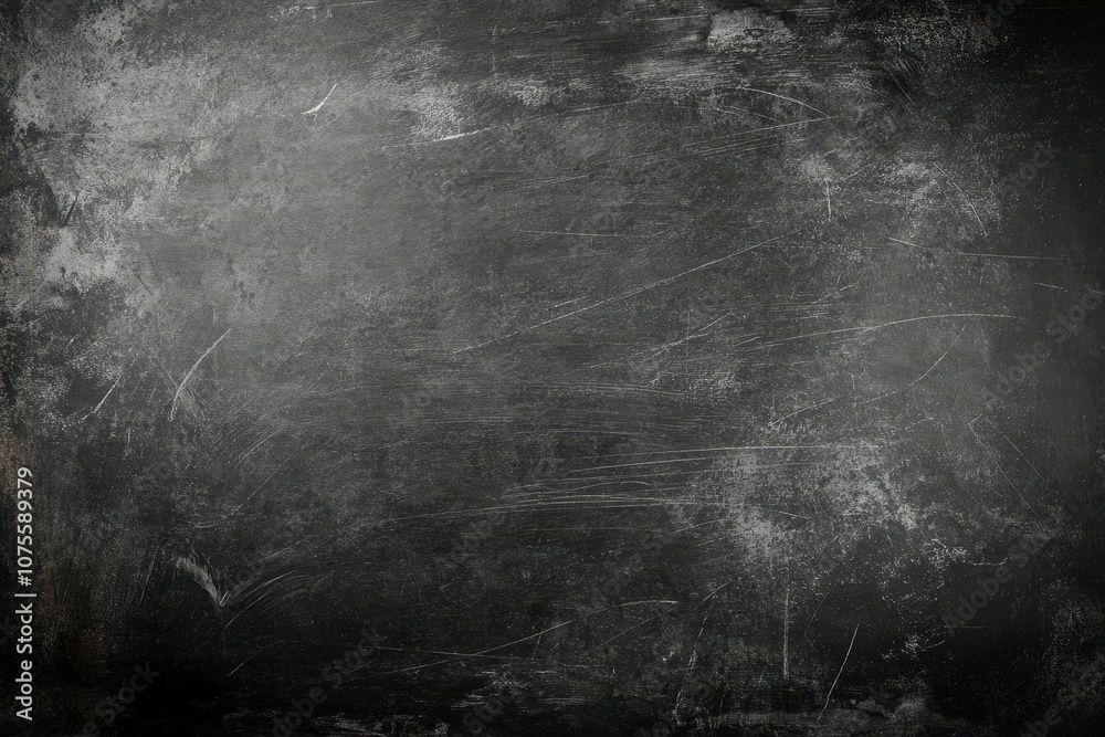 Fototapeta premium Chalkboard blackboard - black and square. Beautiful simple AI generated image