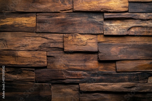 Rustic reclaimed wood texture with weathered details, great for vintage-inspired projects,. Beautiful simple AI generated image