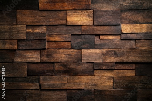 old wood background texture with striped multi-colored wood. Beautiful simple AI generated image