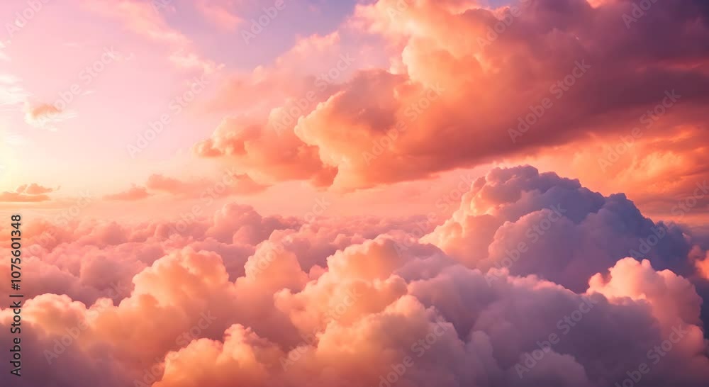 Amazing clouds in the sky with sunset and soft clouds of pastel tones Perfect summertime wallpaper Bright epic sky Dramatic evening light and fiery orange sunset 4K Amazing clouds in the sky with sunset and soft clouds of pastel tones Perfect summertime wallpaper Bright epic sky Dramatic evening light and fiery orange sunset 4K