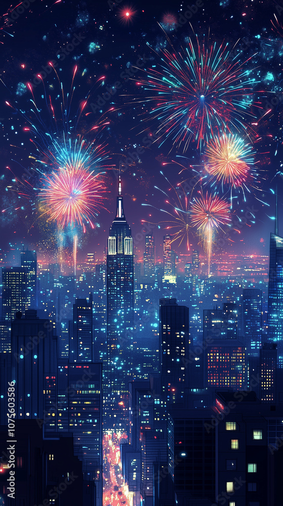 Fireworks. Fireworks.