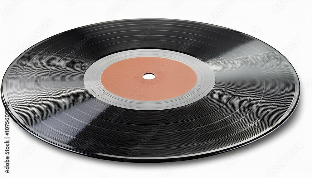 Obraz premium old record with label