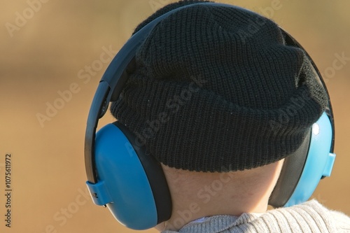 Baby with Headphones