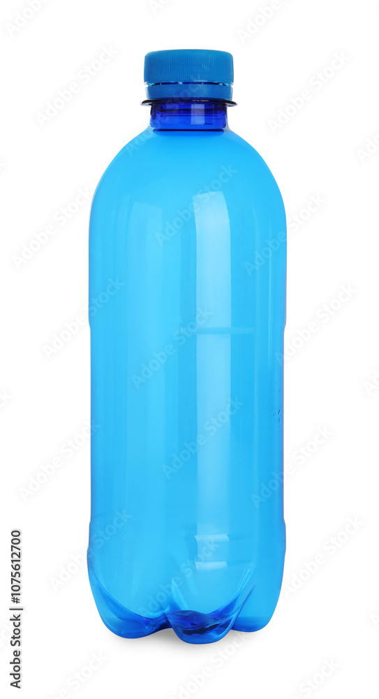 Plastic bottle of water isolated on white Plastic bottle of water isolated on white