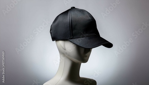 mannequin with hat isolated