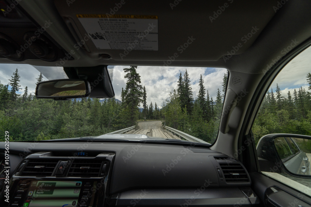 Driving through the Wilderness: A Scenic Roadtrip in the Evergreen Forest