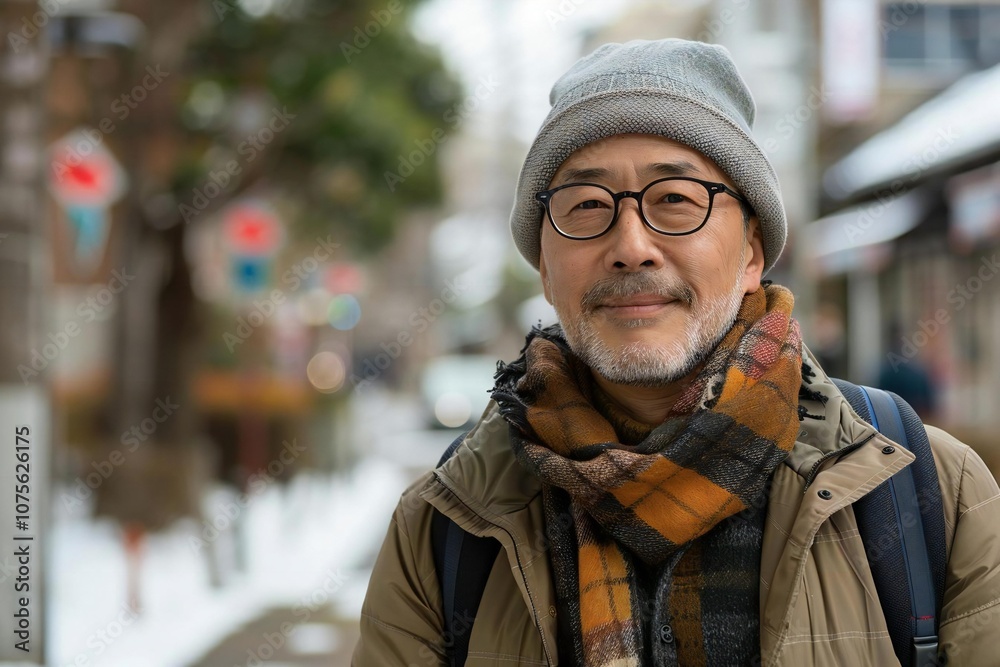 Full body photo of Asian man planning for retirement with 401K outside Full body photo of Asian man planning for retirement with 401K outside