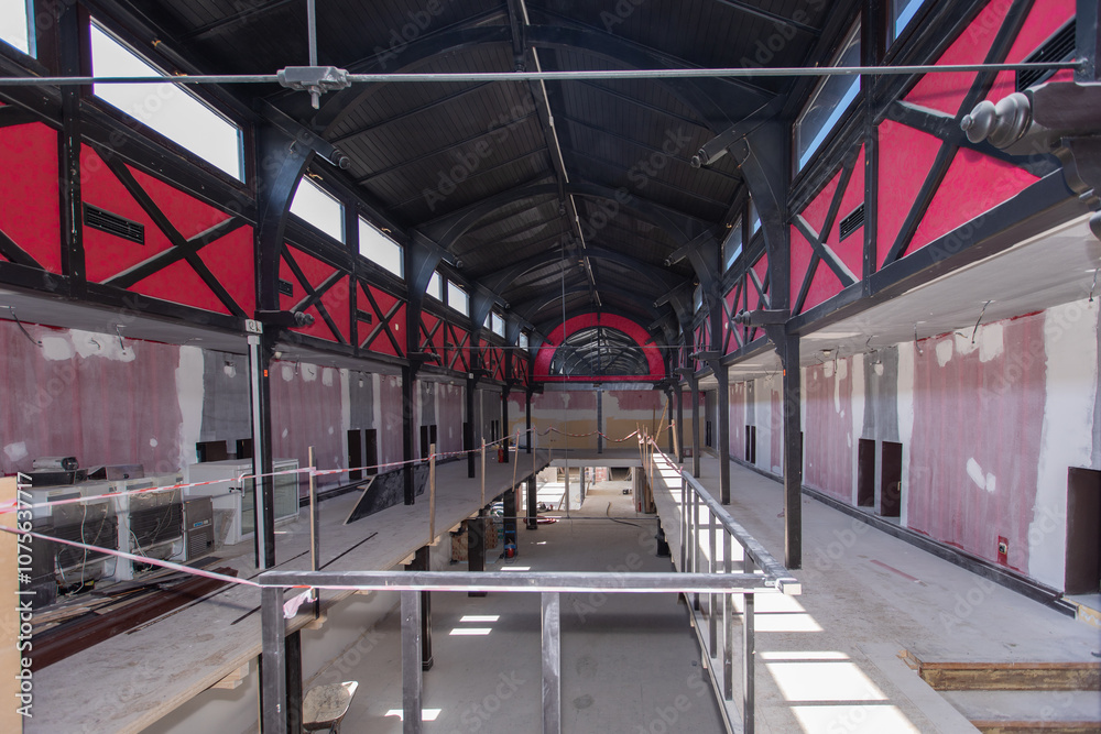 Obraz premium interior of a new house under construction, remodeling and renovation