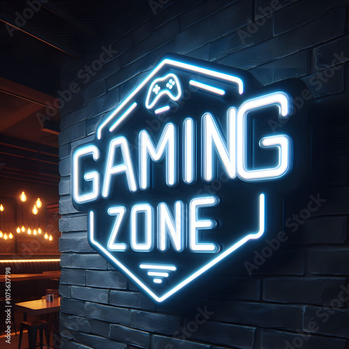 LED Sign “Gaming Zone” photo