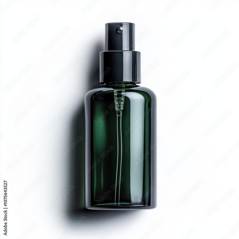 Fototapeta premium Ultra-realistic spray bottle with settings, isolated on white background
