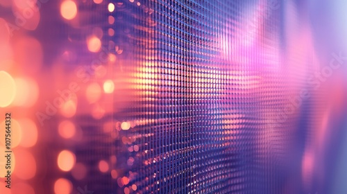 Wallpaper Mural Colorful Abstract Grid with Soft Glow Torontodigital.ca