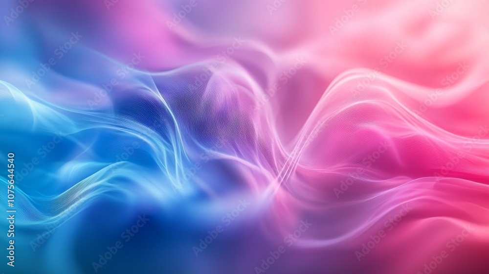 Colorful Abstract Gradient Flowing Waves Colorful Abstract Gradient Flowing Waves