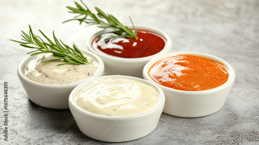 white with a sprig of rosemary sticking out white with a sprig of rosemary sticking out