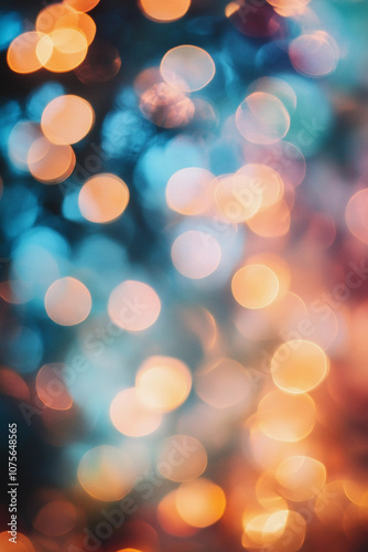 Beautiful bokeh light background.