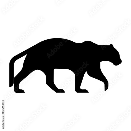 silhouette of a Tiger