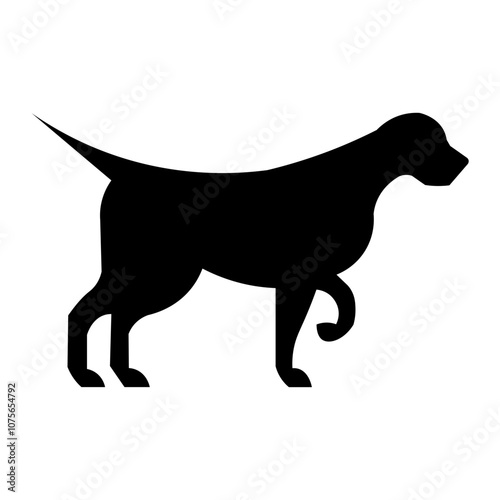 dog silhouette vector