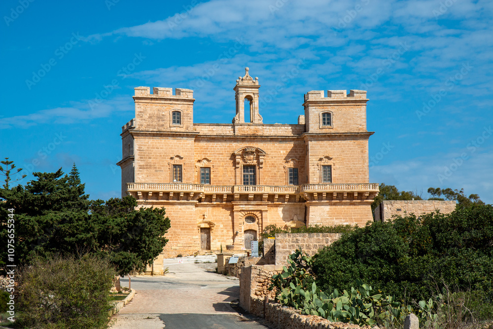 Mellieħa Selmun Palace also Selmun Tower (Il-Palazz ta' Selmun) Tramuntana Northern Republic of Malta