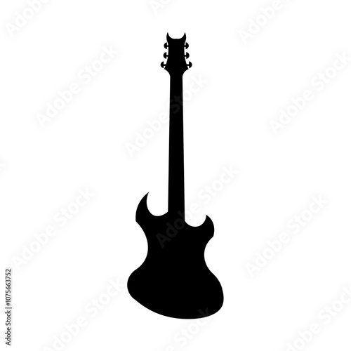 Silhoutte of Guitar