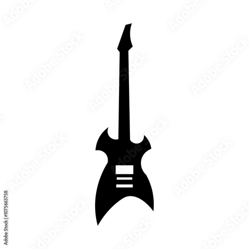 Silhoutte of Guitar