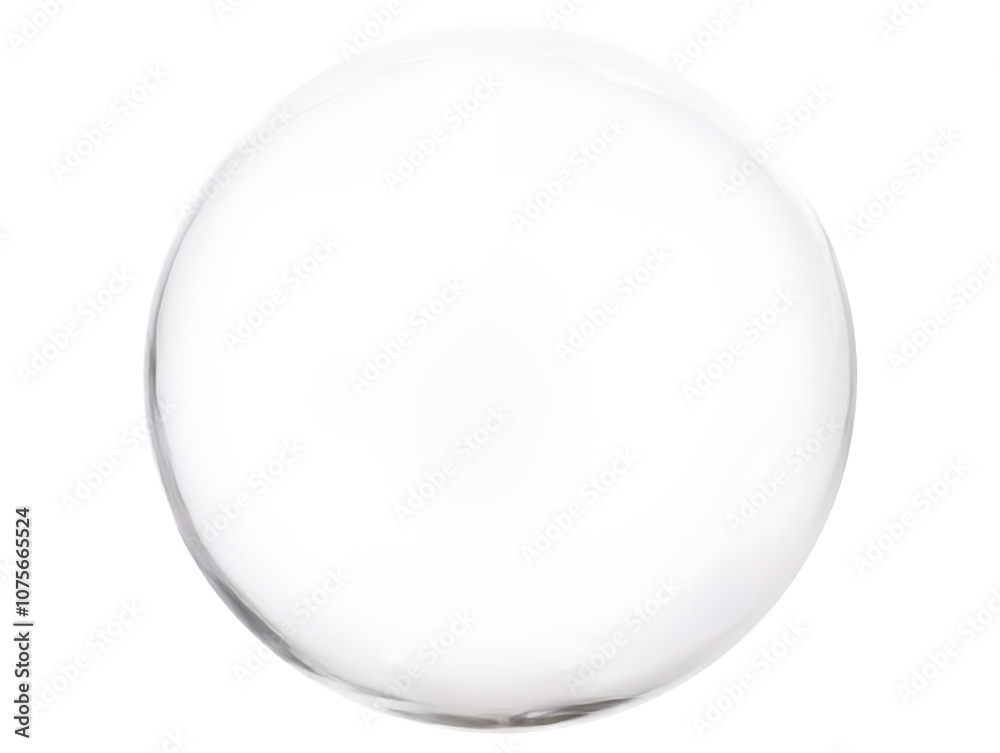 A large white ball floats against a plain white background, creating a minimalist and serene visual effect, without background A large white ball floats against a plain white background, creating a minimalist and serene visual effect, without background