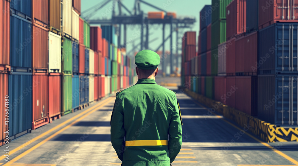 Security Officer at Cargo Container Terminal Port Maritime Industry Security Officer at Cargo Container Terminal Port Maritime Industry