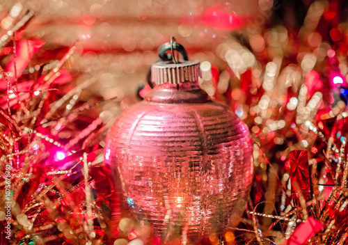 Vintage 1950's-1960's Japanese lantern Christmas ornament photo