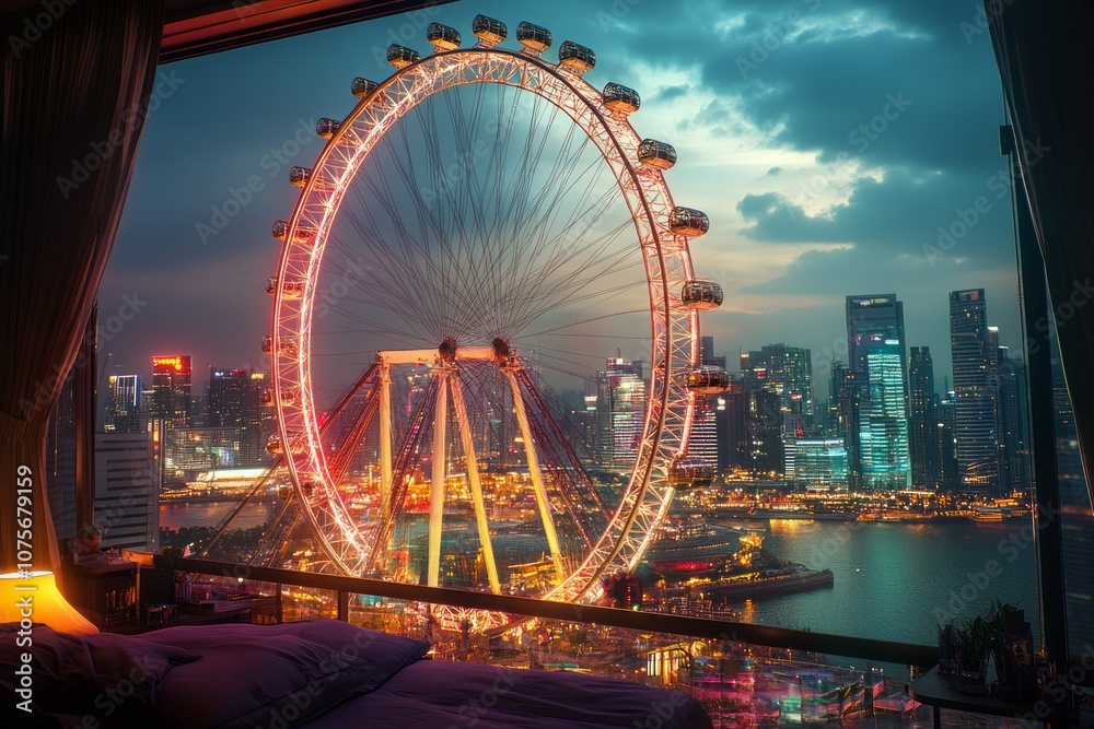 Obraz premium Ferris wheel