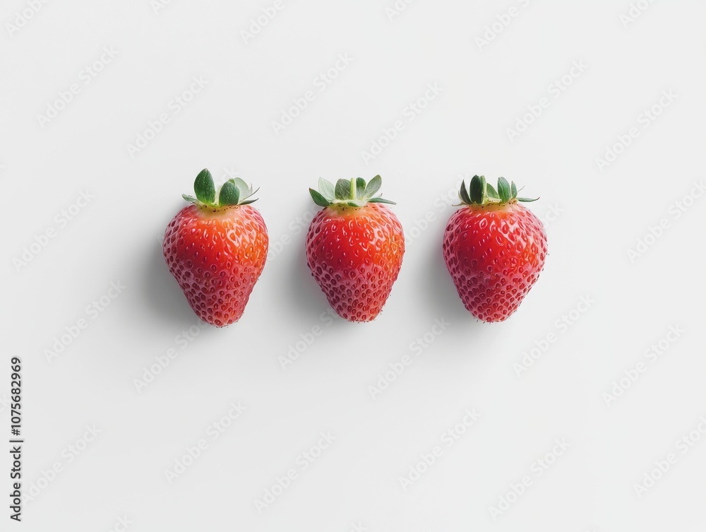Strawberry isolated on white transparent background, PNG Strawberry isolated on white transparent background, PNG
