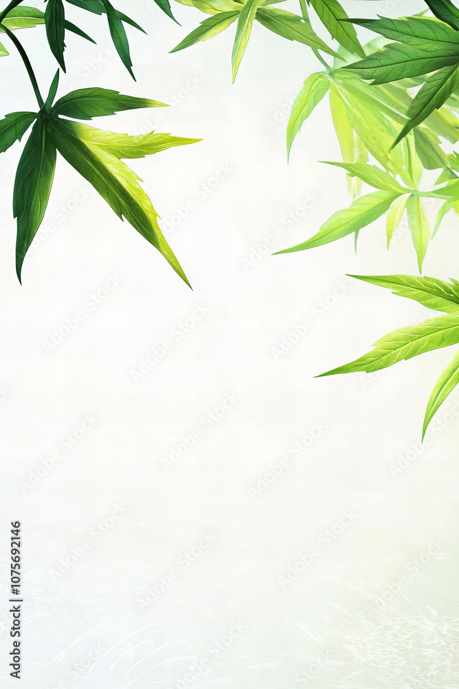 Vibrant Green Spring Foliage Background with Fresh Leafy Details and Soft Bokeh for Nature-Themed Design, Seasonal Graphics, and Eco-Friendly Concepts Vibrant Green Spring Foliage Background with Fresh Leafy Details and Soft Bokeh for Nature-Themed Design, Seasonal Graphics, and Eco-Friendly Concepts