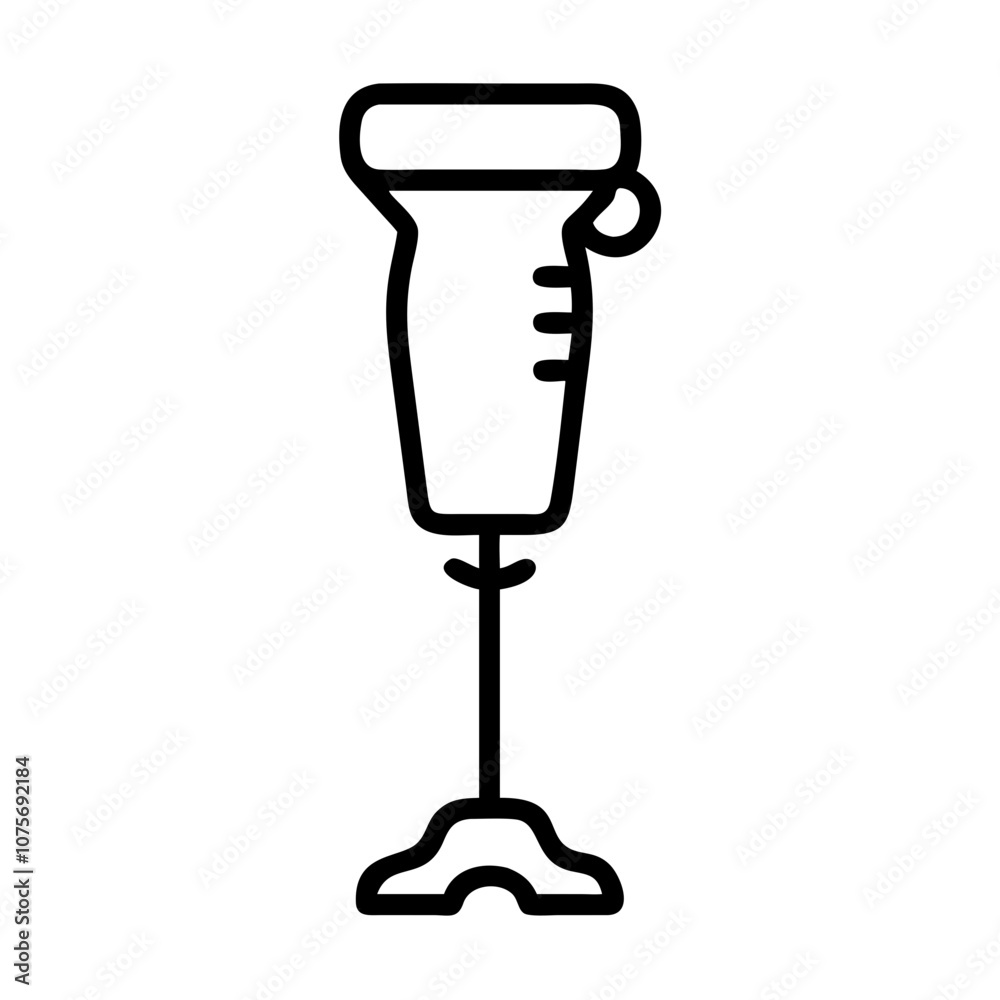 Obraz premium Milk Frother icon outline