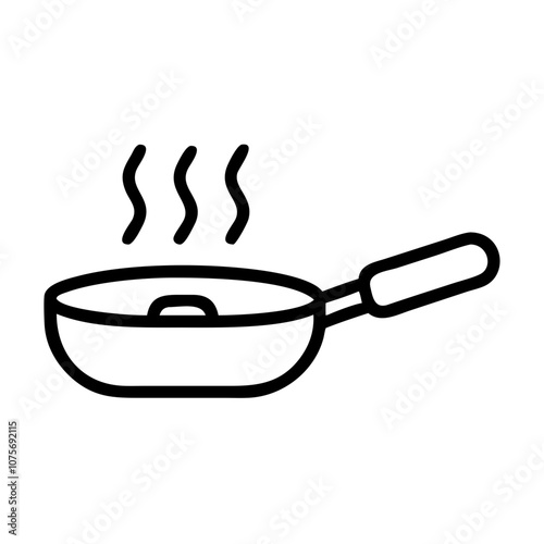 Electric Skillet icon outline