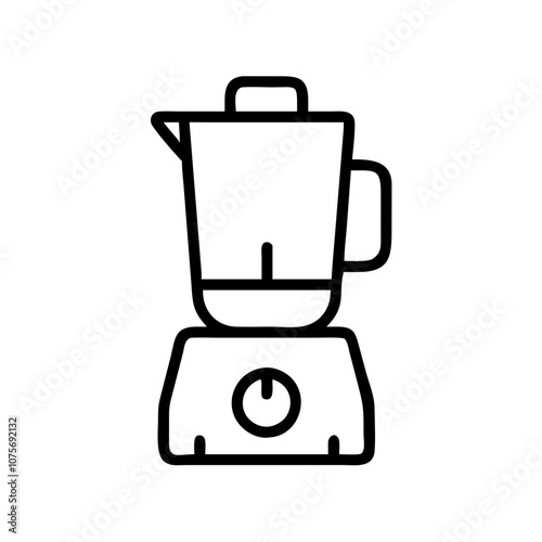 Food Processor icon outline