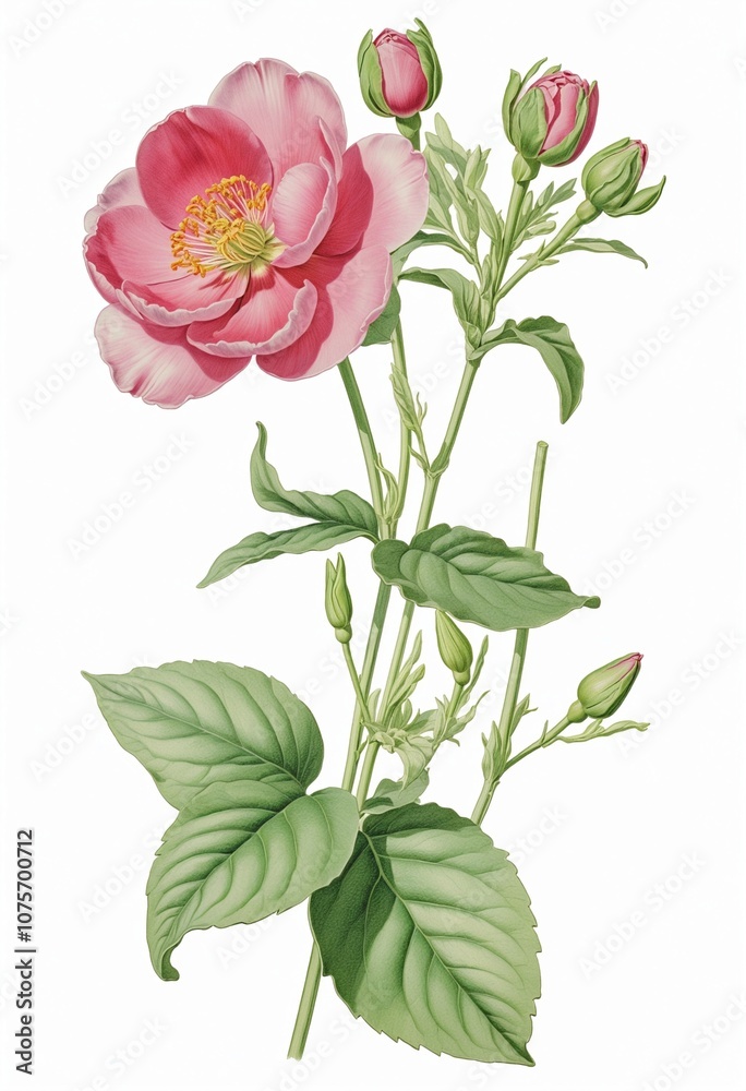 Fototapeta premium Vintage Floral Design Collection