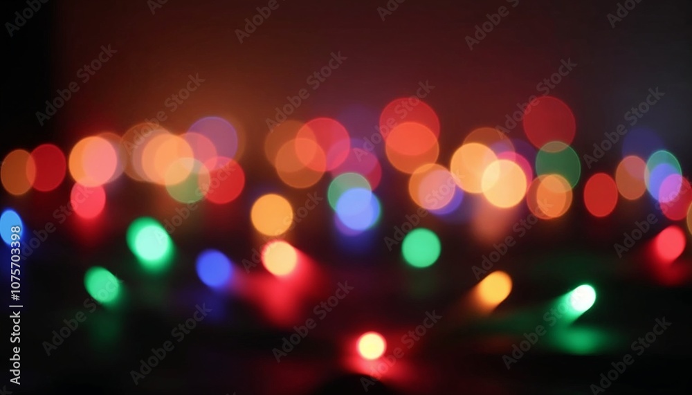 Magical Christmas lights bokeh background – out-of-focus multicolored lights creating festive ambiance Magical Christmas lights bokeh background – out-of-focus multicolored lights creating festive ambiance