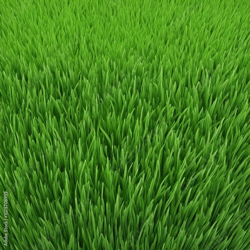 fresh green grass texture background illustration