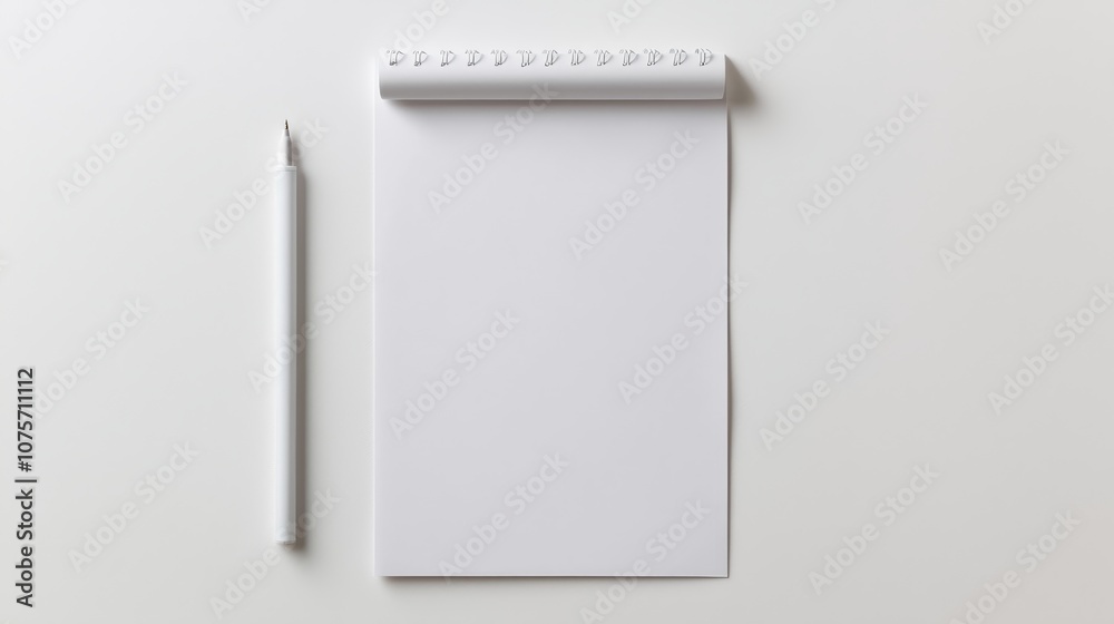 Realistic A4 blank white paper close-up, soft shadows on clean white background, minimalistic template for advertising stationary or document design Realistic A4 blank white paper close-up, soft shadows on clean white background, minimalistic template for advertising stationary or document design