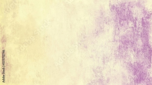 Yellow and purple grunge textured background creates a vintage design, perfect for adding a touch of old-fashioned charm to any project