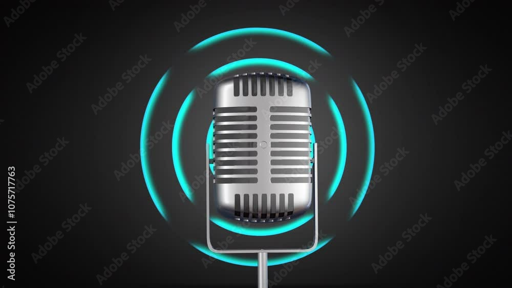 traditional microphone broadcasting radio signals traditional microphone broadcasting radio signals
