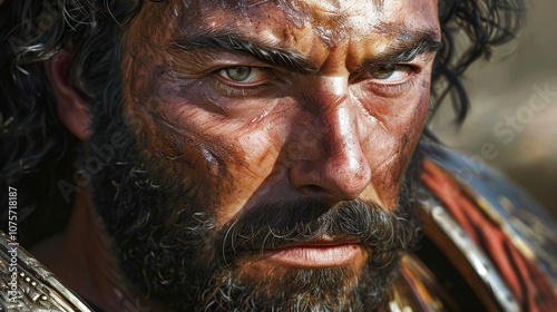 Portrait of Themistocles, Ancient Greek Military Leader and Strategist