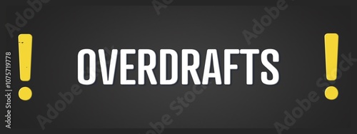 Obraz na plátne Overdrafts