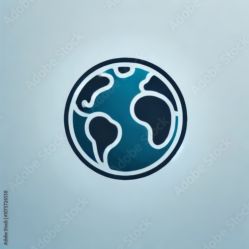 EcoWorld Colorful Earth Logo photo