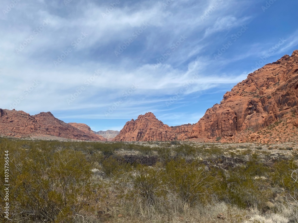 Fototapeta premium red rock mountain