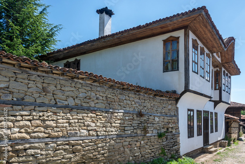 Village of Zheravna with nineteenth century houses, Bulgaria photo