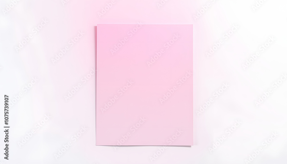 Letterhead mock up isolated with white highlights, png Letterhead mock up isolated with white highlights, png