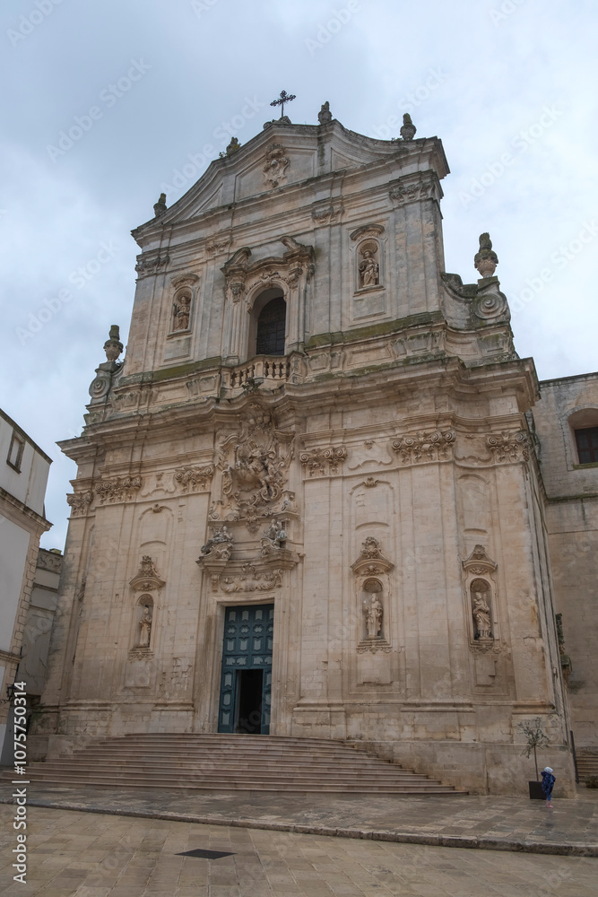 Basilika San Martino, Martina Franca, Apulien, Italien Basilika San Martino, Martina Franca, Apulien, Italien