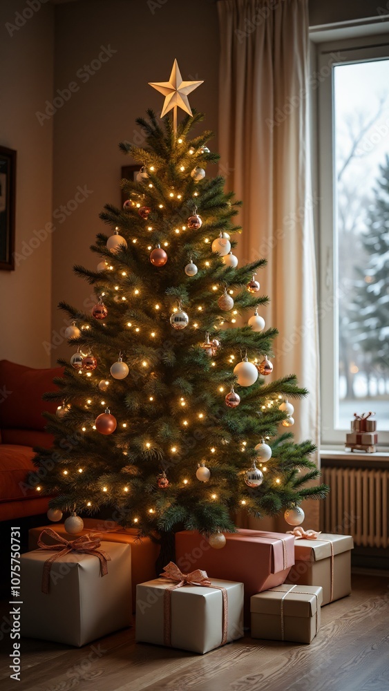 decorated christmas tree decorated christmas tree